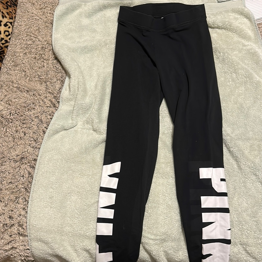Victoria’s Secret Pink cotton leggings Sz S